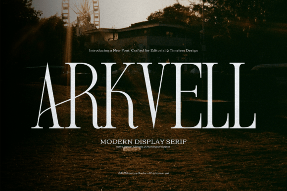 Arkvell Font: Elevating Digital Branding