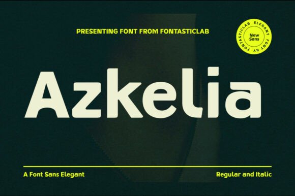 Azkelia: A Modern Sans Serif Font for Editorial Clarity