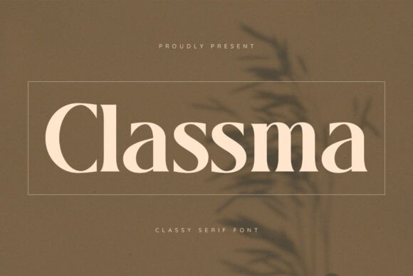Classma: A Premium Serif Font for Modern Web Design