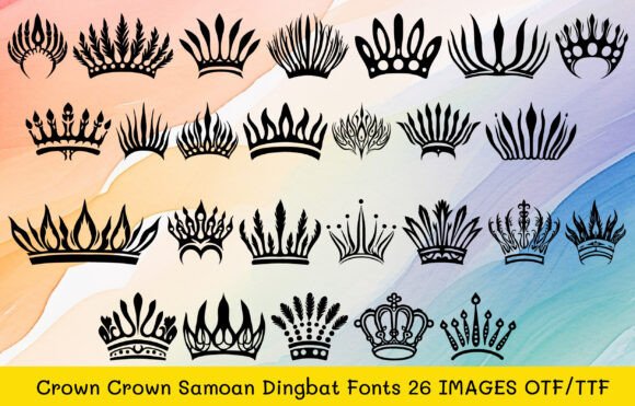 Crown Samoan Font for Small Business Branding