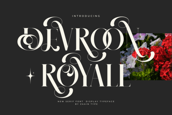 Devroon Royale: A Timeless Serif Typeface for Elegant Editorial Design