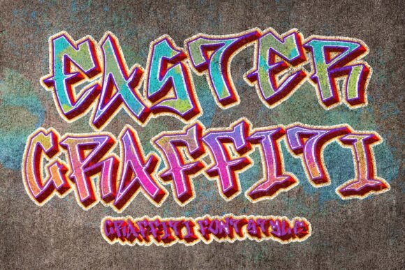 Easter Graffiti: A Refined Blackletter Typeface for Modern Editorial Design