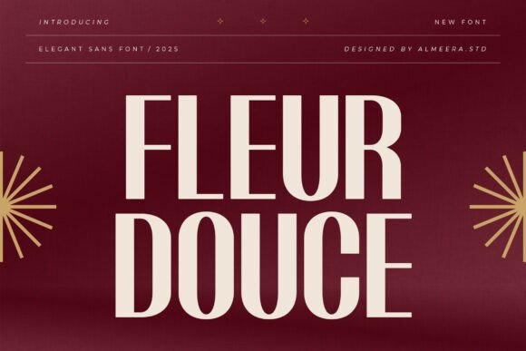 Fleur Douce: A Sans Serif Font for Modern Brands