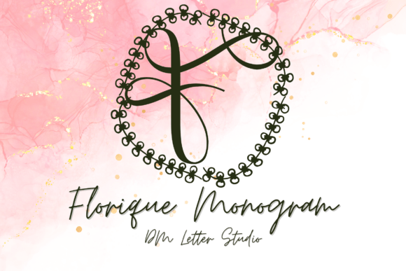 Florique Monogram: A Refined Typeface for Editorial Design