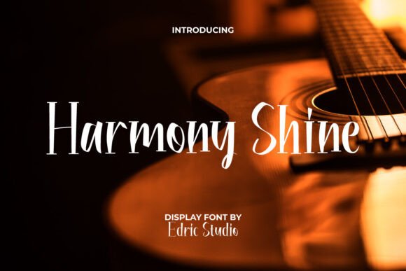 Harmony Shine: A Serif Font for Elegant Branding