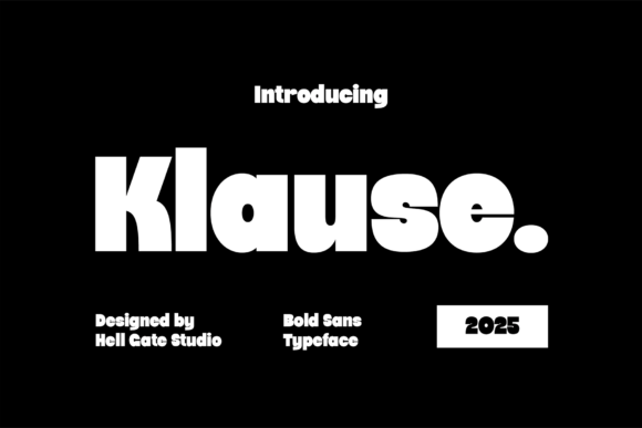 Klause Font: Elevate Your Brand Visuals