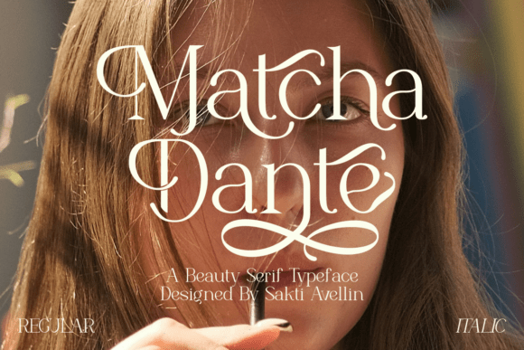 Matcha Dante Typeface for Elegant Branding