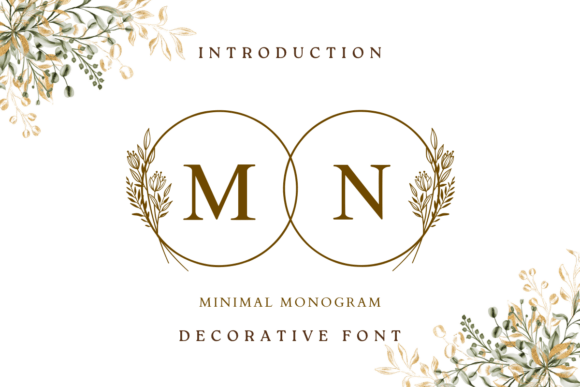 Minimal Monogram: A Typeface for Elegant Branding