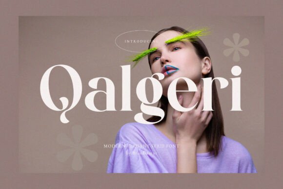 Qalgeri: A Modern Serif Font for Elegant Web Design