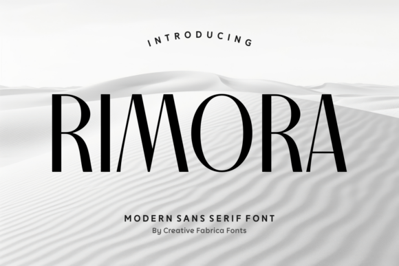 Rimora: A Designer’s Honest Take on Modern Sans Serif Utility