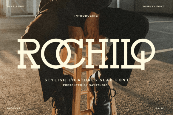 Rochilo: The Serif Font That Elevates Campaign Visuals