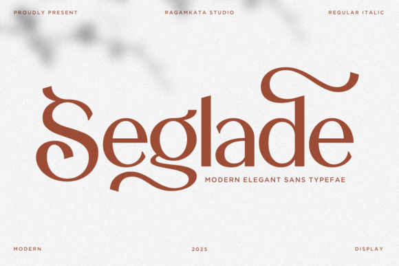 Seglade Typeface: A Modern Serif for Elegant Branding