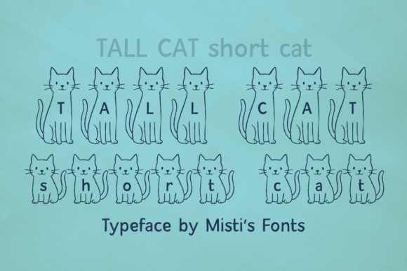 Tall Cat Short Cat Typeface Review