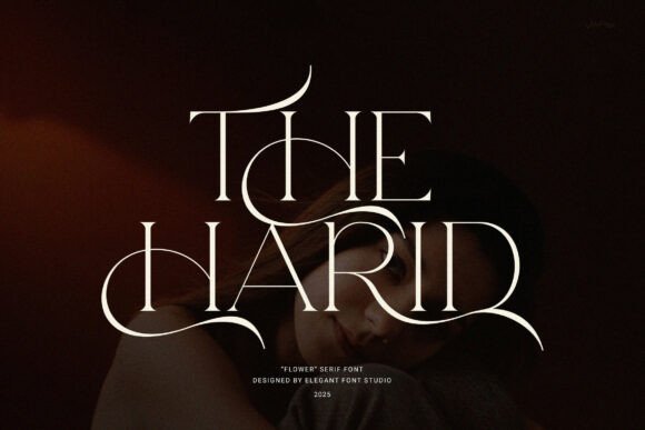 The Harid: A Modern Serif Font for Editorial Design