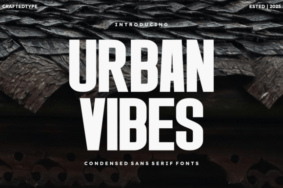 Urban Vibes: A Modern Sans Serif Font for Editorial Design