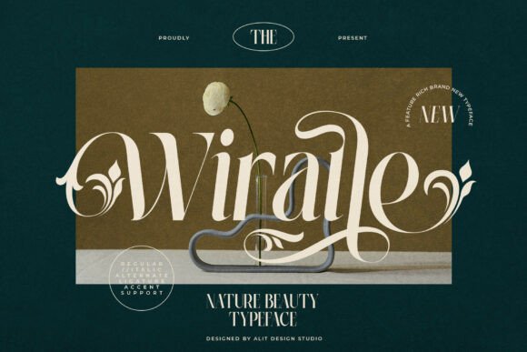 Wiraile Serif Typeface for Makers